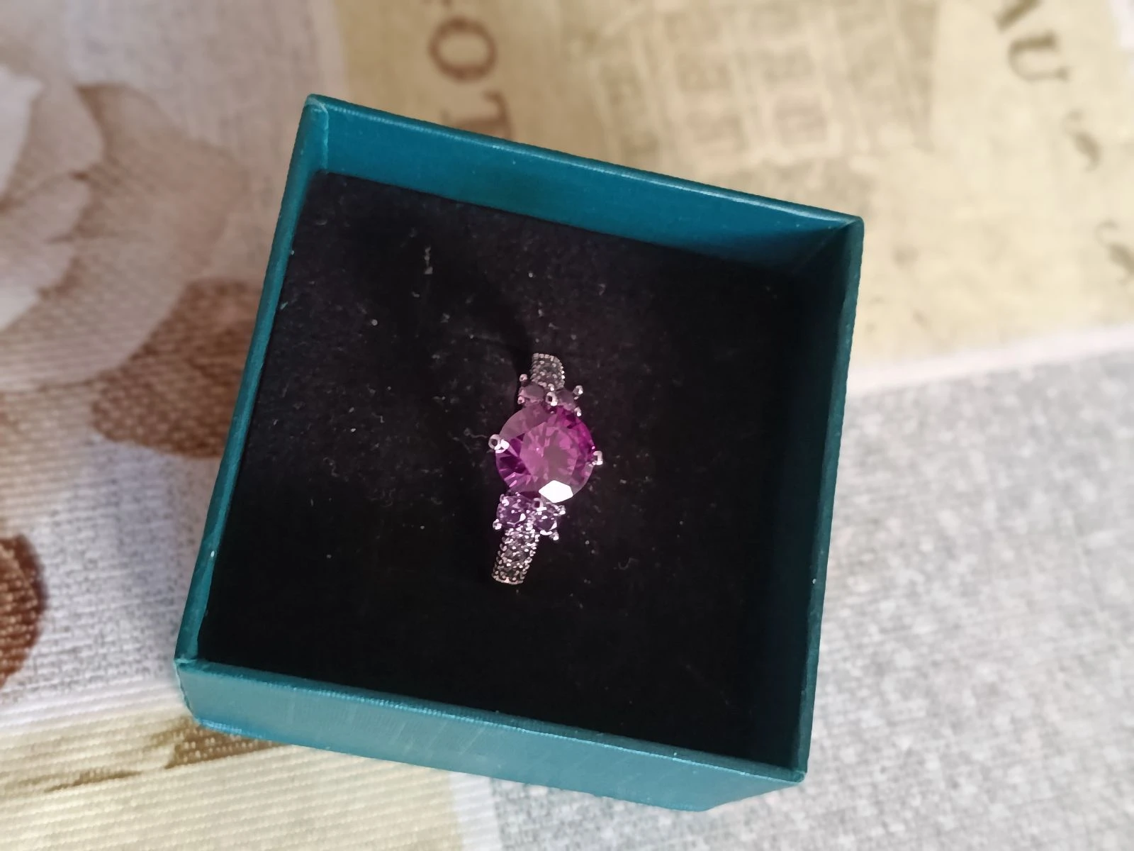 7 ring, sterling silver plated – photo 2